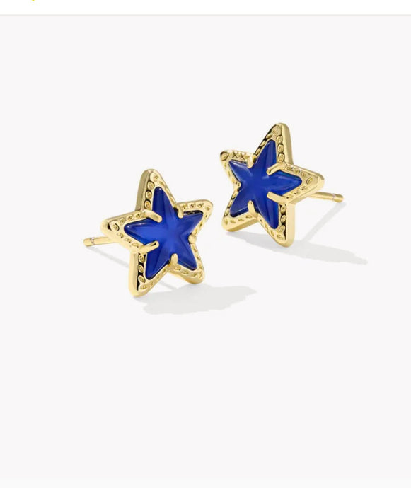 KENDRA SCOTT Cassidy Gold Stud Earrings 9608877086