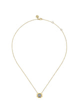 Load image into Gallery viewer, Gabriel &amp; Co-14K Yellow Gold Geometric Baguette and Round Diamond Pendant Necklace NK7278Y44JJ