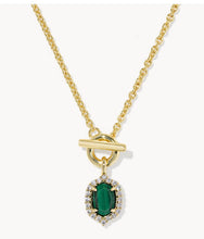 Load image into Gallery viewer, Daphne Crystal Frame Gold Drop Earrings 9608806763