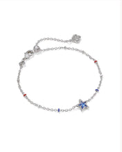 Load image into Gallery viewer, KENDRA SCOTT Mini Cassidy Silver Delicate Chain Bracelet 9608898259