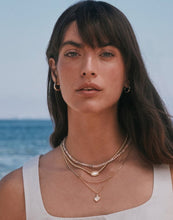 Load image into Gallery viewer, Kendra Scott-Joelle Gold Multi Strand Necklace in Ivory Mother-of-Pearl 9608873152