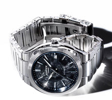 Load image into Gallery viewer, CASIO Edifice Automatic Textured Black Dial Stainless Steel Watch 38mm - EFK200CD-1A