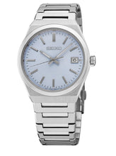 Load image into Gallery viewer, Seiko- Essentials Watch with Light Blue Striped Dial SUR599