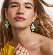 Load image into Gallery viewer, KENDRA SCOTT Abbie Medallion Gold Drop Earrings 9608888877