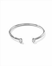 Load image into Gallery viewer, KENDRA SCOTT Mini Elton Luxe Silver Cuff Bracelet 9608806903