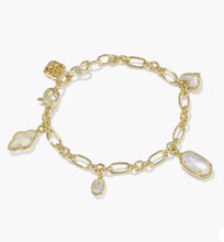 Load image into Gallery viewer, KENDRA SCOTT Icon Gold Charm Bracelet 9608895717