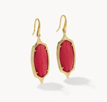 Load image into Gallery viewer, Kendra Scott-Dani Stepped Frame Gold Drop Earrings 9608806778