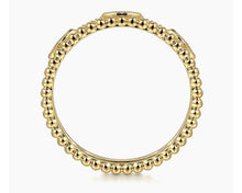 Load image into Gallery viewer, Gabriel &amp; Co-14K Yellow Gold Diamond Bujukan Marquis Shape Easy Stackable Ring LR52493Y45JJ