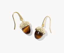 Load image into Gallery viewer, Kendra Scott-Acorn Gold Drop Earrings 9608893436