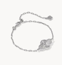 Load image into Gallery viewer, KENDRA SCOTT Abbie Medallion Silver Delicate Chain Bracelet 9608894104
