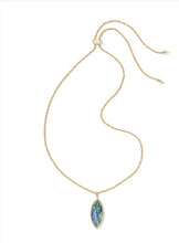 Load image into Gallery viewer, KENDRA SCOTT Ophelia Gold Large Long Pendant Necklace 9608894972
