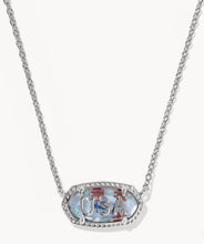 Load image into Gallery viewer, Kendra Scott-Elisa USA Silver Short Pendant Necklace 9608894434