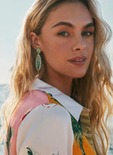 Load image into Gallery viewer, KENDRA SCOTT Genevieve Gold Beaded Statement Earrings 9608881294
