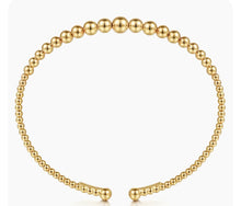 Load image into Gallery viewer, GABRIEL &amp; Co 14K Yellow Gold Bujukan Open Bangle BG4584-6Y4JJJ