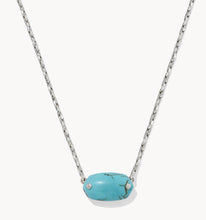 Load image into Gallery viewer, Kendra Scott-Elisa Riveted Silver Short Pendant Necklace 9608805641