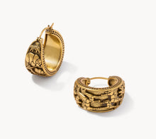 Load image into Gallery viewer, Kendra Scott-Raina Vintage Gold Hoop Earrings 9608805566