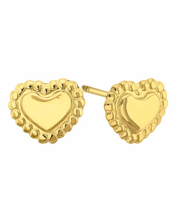 10K YG EARRINGS SB1082-2271