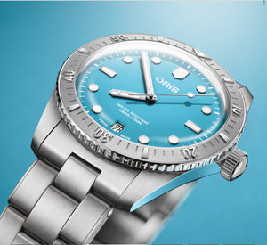 ORIS DIVERS SIXTY‑FIVE 'COTTON CANDY' 01 733 7771 4055-07 8 19 18