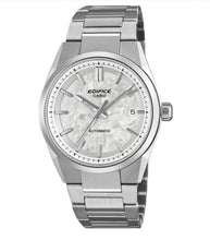 Load image into Gallery viewer, Casio Edifice Automatic Textured Frost Dial Stainless Steel Watch 38mm - EFK110D-7A