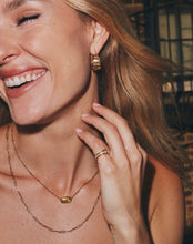 Load image into Gallery viewer, Kendra Scott-Raina Vintage Gold Hoop Earrings 9608805566