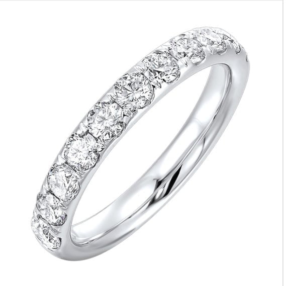 14K WG DIAMOND ANNIVERSARY BAND BDMP83001/100-4WC