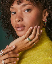 Load image into Gallery viewer, Kendra Scott-Jamie Gold Huggie Earrings 9608880555
