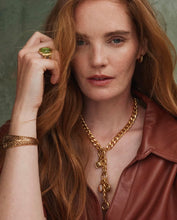 Load image into Gallery viewer, Kendra Scott-Tiger Striped Mikki Vintage Silver Huggie Earrings
9608805537