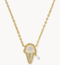 Load image into Gallery viewer, Kendra Scott-Ice Cream Gold Short Pendant Necklace 9608889185