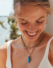 Load image into Gallery viewer, KENDRA SCOTT Ophelia Gold Large Long Pendant Necklace 9608894972