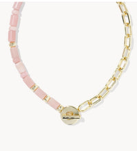 Load image into Gallery viewer, KENDRA SCOTT Lindsey Gold Beaded Half Chain Necklace 9608889196