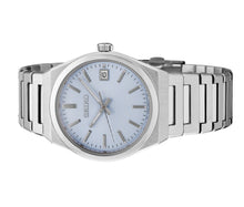 Load image into Gallery viewer, Seiko- Essentials Watch with Light Blue Striped Dial SUR599