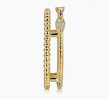 Load image into Gallery viewer, Gabriel &amp; Co-14K Yellow Gold Diamond Bujukan Marquis Shape Easy Stackable Ring LR52493Y45JJ