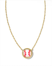 Load image into Gallery viewer, KENDRA SCOTT Baseball Gold Necklace in Ivory Mother-of-Pearl 9608865757