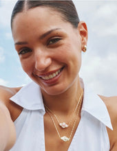 Load image into Gallery viewer, KENDRA SCOTT Abbie Medallion Gold Short Pendant Necklace 9608888712