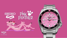 Load image into Gallery viewer, SEIKO 5 SPORTS PINK PANTHER SRPM07
