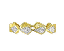 Load image into Gallery viewer, 14Kt Yellow Gold Diamond 1/8Ctw Ring