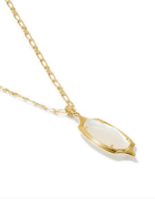 Load image into Gallery viewer, KENDRA SCOTT Dani Stepped Frame Gold Long Pendant Necklace 9608806770