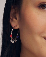 Load image into Gallery viewer, KENDRA SCOTT Camila Silver Hoop Earrings 9608893873