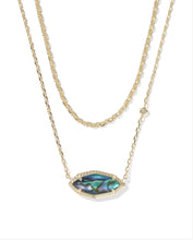 Load image into Gallery viewer, KENDRA SCOTT Ophelia Multi Gold Strand Necklace 9608894699
