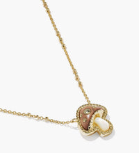 Load image into Gallery viewer, KENDRA SCOTT Mushroom Gold Short Pendant Necklace 9608897524