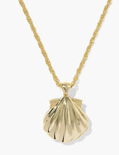 Load image into Gallery viewer, KENDRA SCOTT Lucia Shell Gold Short Pendant Necklace 9608894881
