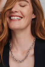 Load image into Gallery viewer, KENDRA SCOTT Embry Silver Link and Chain Necklace 9608805569