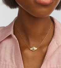 Load image into Gallery viewer, KENDRA SCOTT Abbie Medallion Gold Short Pendant Necklace 9608894472