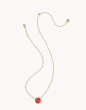 Load image into Gallery viewer, Kendra Scott-Apple Gold Short Pendant Necklace 9608897180