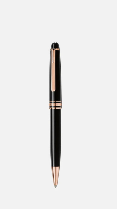 MONTBLANC-MEISTERSTÜCK ROSE GOLD-COATED BALLPOINT PEN 132488