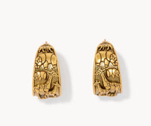 Load image into Gallery viewer, Kendra Scott-Raina Vintage Gold Hoop Earrings 9608805566