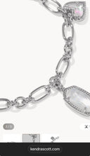 Load image into Gallery viewer, KENDRA SCOTT Icon Silver Charm Bracelet 9608890144