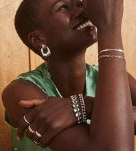 Load image into Gallery viewer, KENDRA SCOTT Kaitlin Silver Chain Bracelet 9608889627 SZ M/L