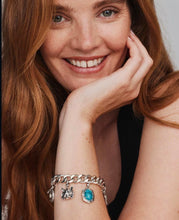 Load image into Gallery viewer, Kendra Scott-Raina Vintage Silver Charm Bracelet S/M 9608805564