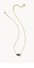 Load image into Gallery viewer, KENDRA SCOTT Elisa Gold Short Pendant Necklace in Multi Drusy 4217710685